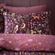 image 3 of Enchanted Twilight Animals Reversible Duvet Cover Set | Purple | Plum | Double