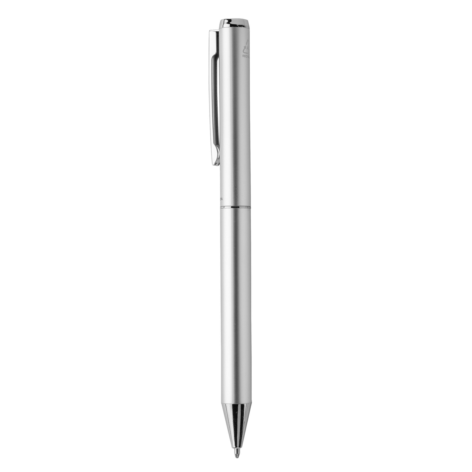 Swiss Peak Cedar Recycled Aluminium Pen - Silver - One Size