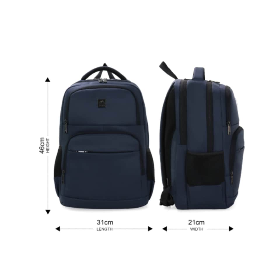 image 1 of Durable Laptop Backpack with Smart Organisation and Travel-Friendly Design - Navy