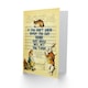 image 2 of Upcycle Alice Wonderland Quote Any Road Birthday Card