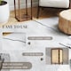 image 6 of HOMCOM Modern Floor Lamp Light with 3 Shelves Fabric Lampshade, Rustic Brown | Brown | Rustic Brown