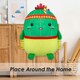 image 8 of Cactus Native American Soft Toy Cute Plushie Huggable Cuddly 25cm Green
