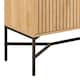 image 7 of Jaipur Sideboard With 2 Doors and 2 Shelves in Oak Brown