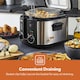 image 10 of GEEPAS Deep Fat Fryer - 3L Stainless Steel Fryer with Viewing Window