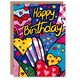 image 1 of Vibrant Pop Love Heart Patterns Woman Her Birthday Card
