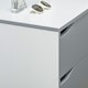 image 6 of HOMCOM Chest of Drawers, 3 Drawer Unit Storage Organiser for Bedroom, Grey