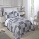 image 2 of Worcester Bedspread for Double Bed Bed Blue Blue | Blue