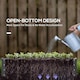 image 4 of Outsunny Raised Garden Bed Elevated Planter Box for Flowers Light Grey