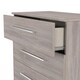 image 6 of Gloucester 4 Drawer Chest of Drawers in Grey Oak (Ready Assembled) | Grey | Grey Oak