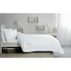 image 2 of Belledorm 400 Thread Count Egyptian Cotton Ultra Deep Fitted Sheet - White - Double