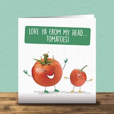 Father's Day Card Love You From My Head...To My Toes!