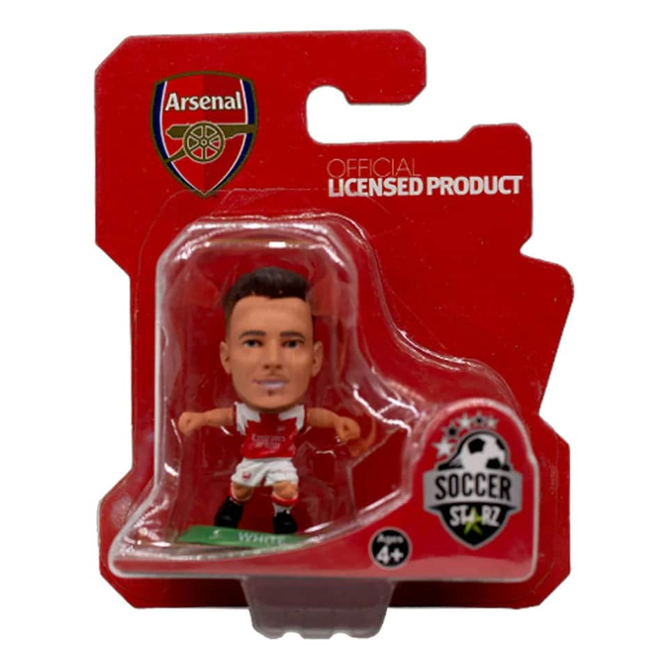 image 1 of Arsenal FC Ben White SoccerStarz Football Figurine - Multicoloured - One Size
