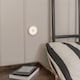 image 4 of ValueLights Horizon 6 Set Matte White Wall Light and Integrated LED 1W Warm White 3000K Bulb | White
