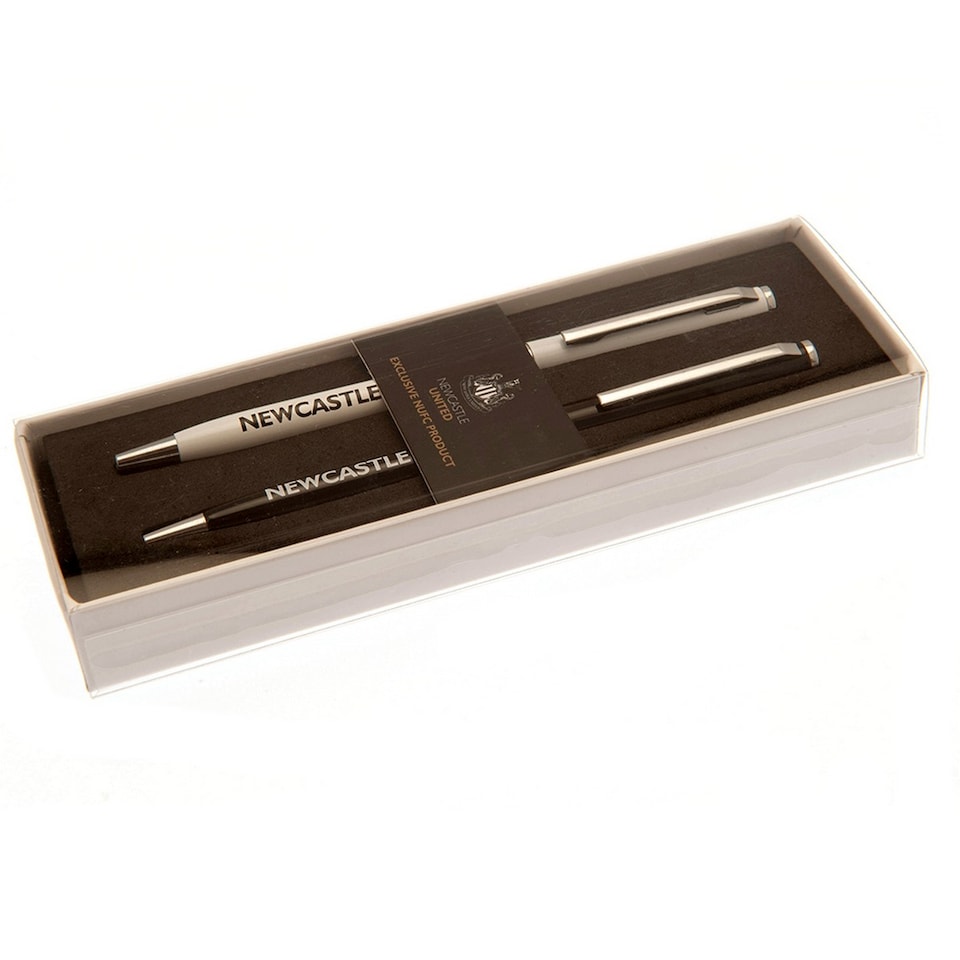 image 1 of Newcastle United FC Executive Pen (Pack of 2) | White | White/Black | One Size | 1