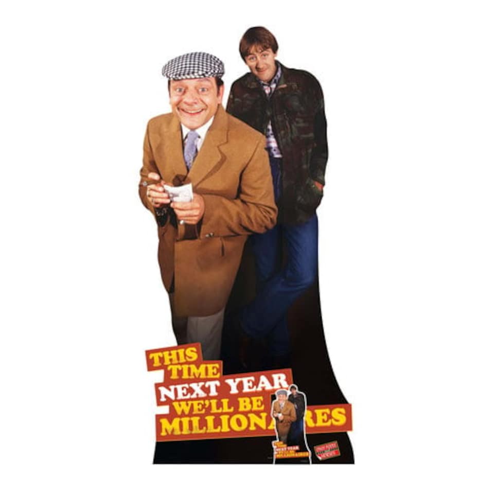 image 1 of Rodney and Del Boy (This Time Next Year We'll Be Millionaires) Only Fools and Horses Lifesize Cardboard Cutout 188cm