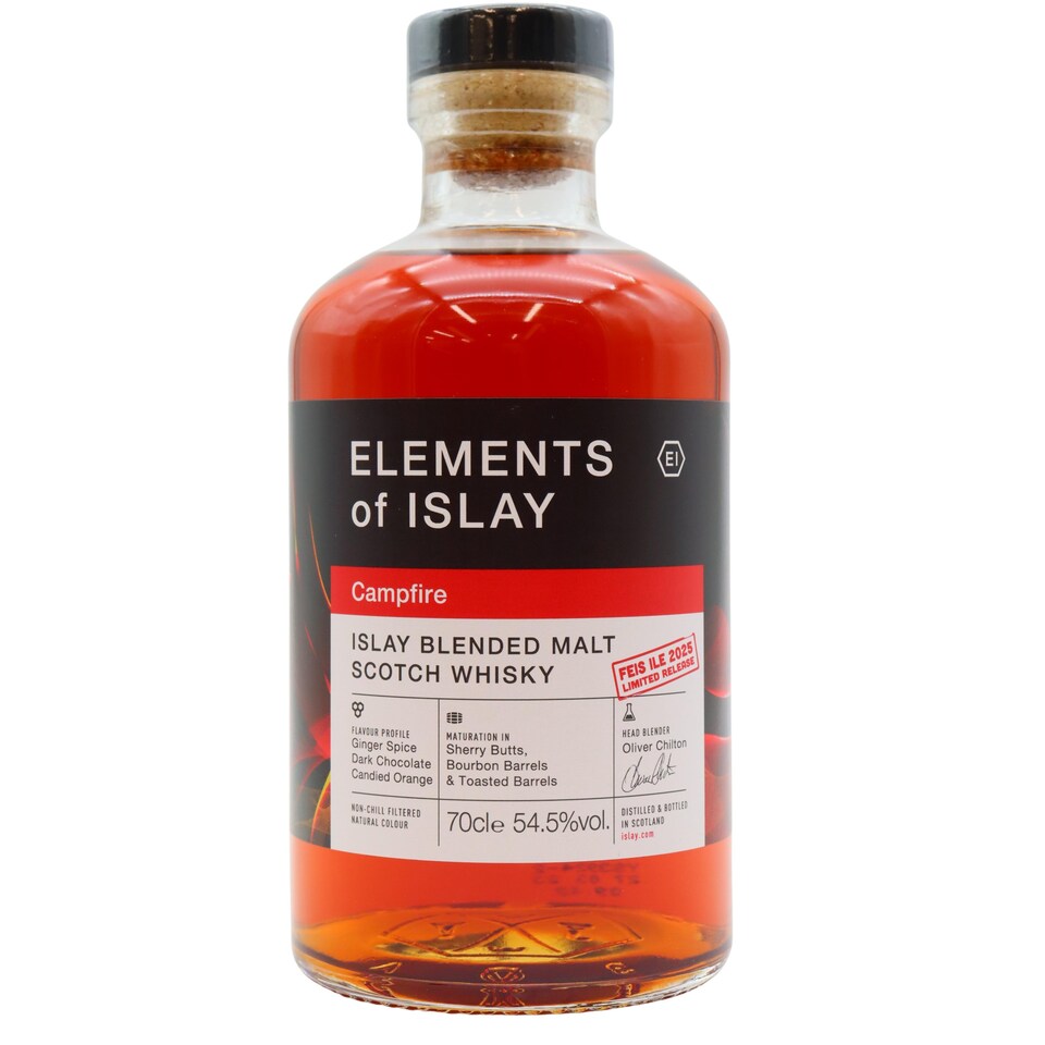 image 1 of Elements Of Islay - Feis Ile 2025 - Campfire Blended Malt Scotch Whisky
