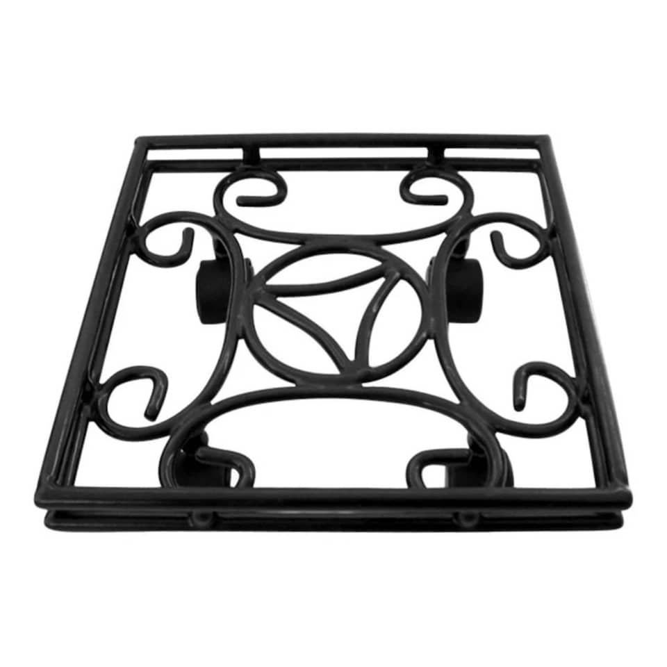 image 1 of Garden Pride Pot Caddy - Large Square - 15" - Black  Pack of 1