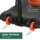 image 7 of SPORTNOW Adjustable Basketball Hoop and Stand w/ Wheels, 1.8-2.1m, Red