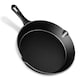 image 1 of VonShef Cast Iron Skillet 10", Pre-Seasoned Non-Stick