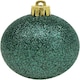 image 4 of 60mm/18Pcs Christmas Baubles Shatterproof Emerald Green,Tree Decorations