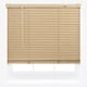 image 2 of FURNISHED Wood Effect PVC Trimmable 25mm Slat Venetian Window Blinds | Brown | Teak | (W) 95cm x (L) 210cm