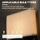 image 6 of HOMCOM Corner Modern Floor Lamp with Shelves for Living Room, Bedroom, Black