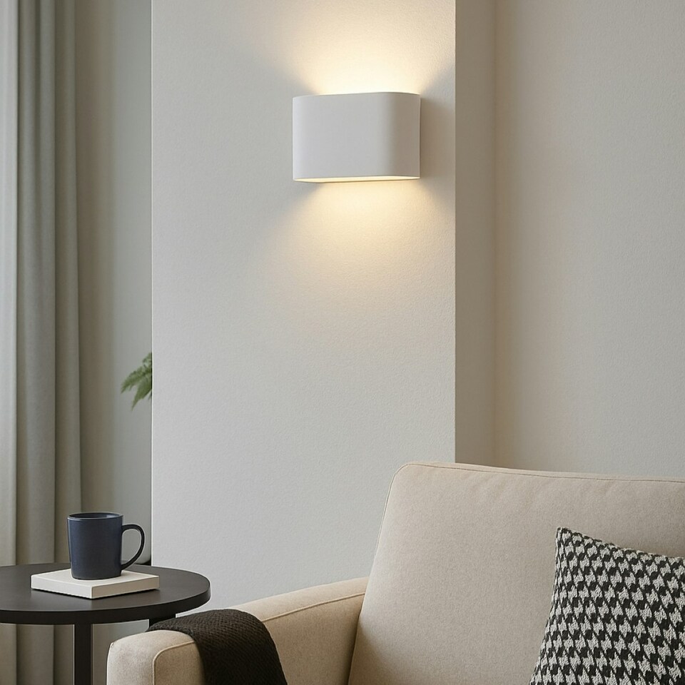 image 1 of CGC JONO White Up Down LED Wall Light White