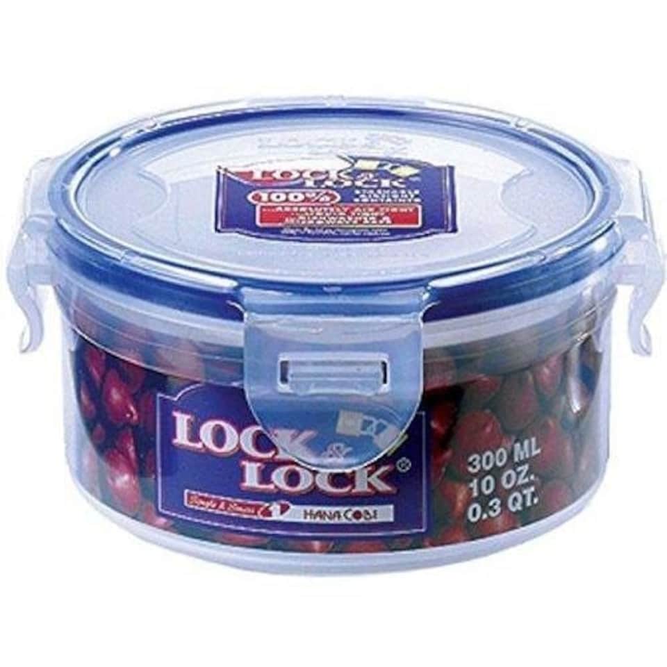 Lock & Lock Round Container - Clear - 300ml