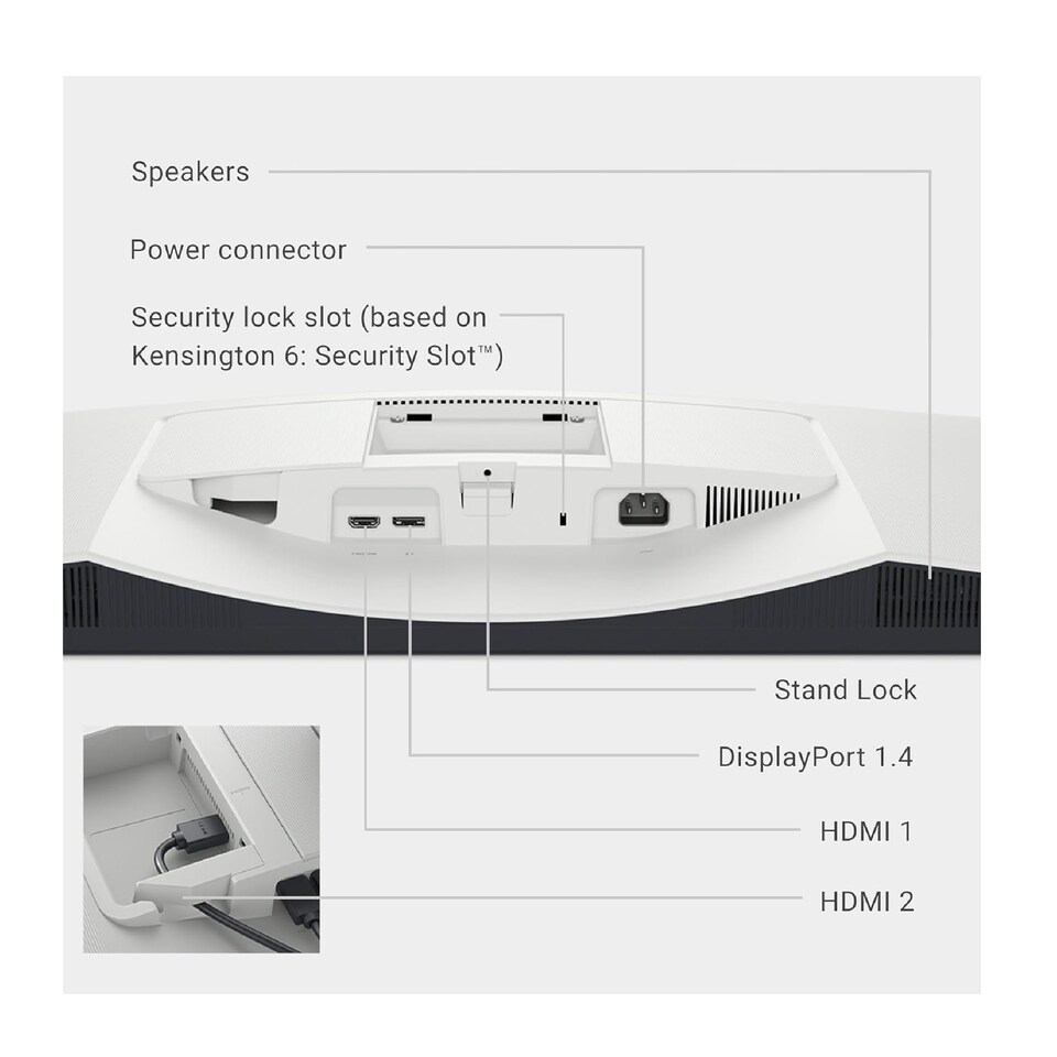 image 1 of Dell Plus S3225QS 32-Inch VA UHD 4K 120Hz Freesync Premium Height Adjustable Monitor