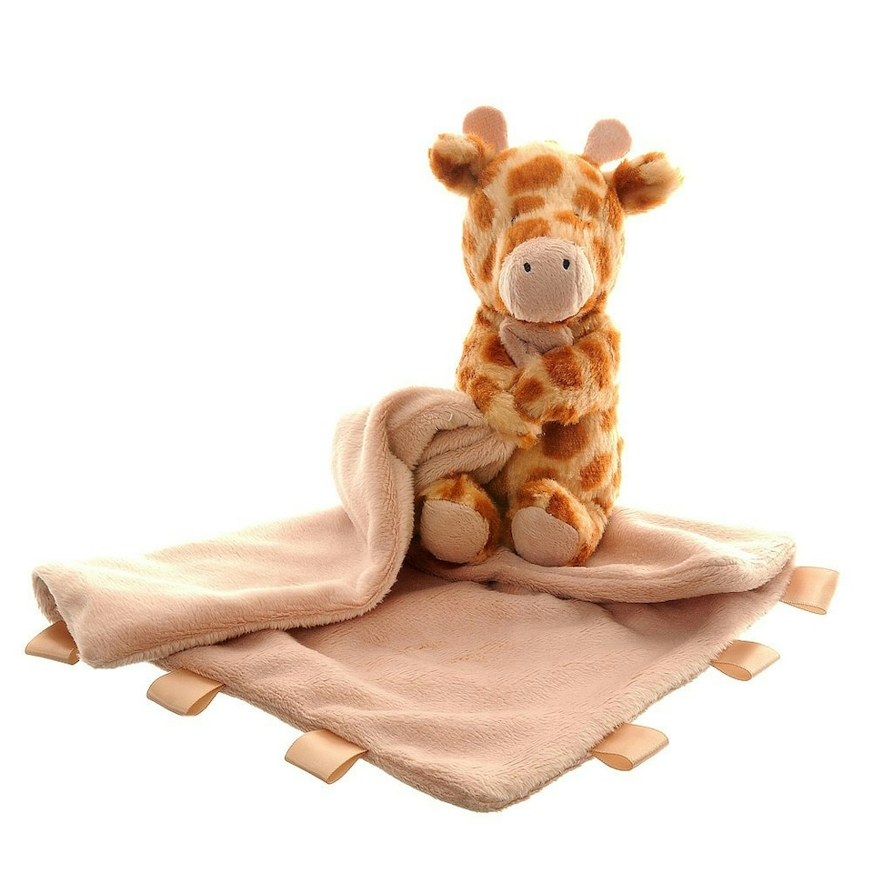 image 1 of Ziggle Comforter Blanket Giraffe