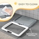 image 4 of PawHut Dog Toilet Tray, Dog Litter Tray for Training Dogs, 63 x 49 x 6cm