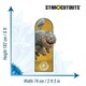 image 3 of Gronckle How To Train Your Dragon Live Action Single Backdrop Cardboard Cutout 182cm