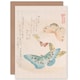 image 1 of Kubo Shunman Moths And Butterflies Greetings Card