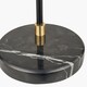 image 6 of Black and Brushed Brass Task Table Lamp Black | Gold
