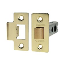 Timco - Economy Tubular Latch - Electro Brass (Size 79.5 case / 57.5 backset - 1 Each)