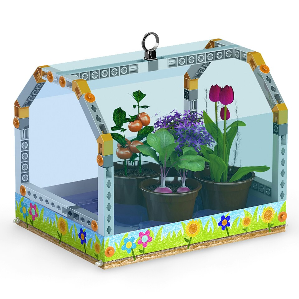 image 1 of Engino STEAM Labs How Greenhouses Work