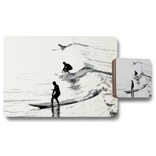 Surfers (Placemat & Coaster Set)
