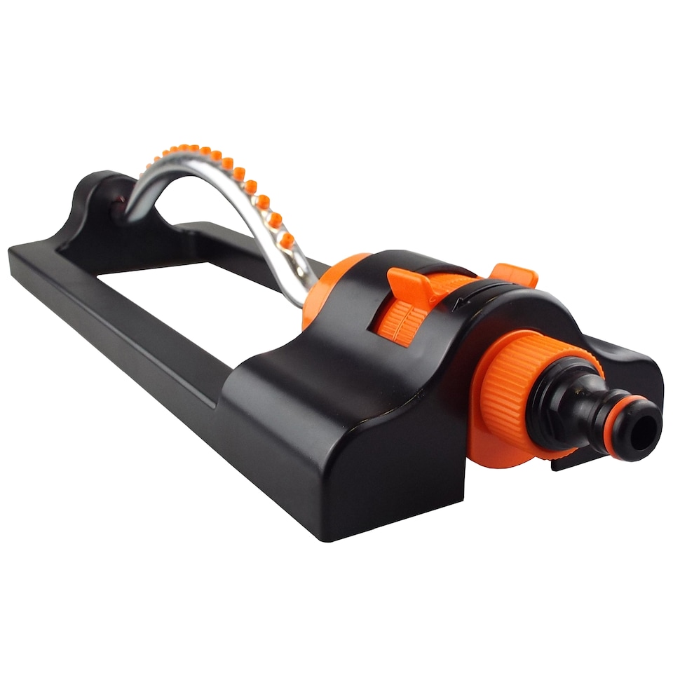 image 1 of Compact Eco Line Oscillating Sprinkler with Durable Metal Bar and Quick Click-Lock Connection