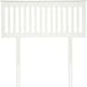 image 3 of 4ft6 Double pure white wood headboard,bed head end, head board.Wood, wooden shaker style White | 4ft6 Double