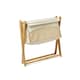 image 5 of Clair de Lune Organic Folding Crib - Cream