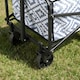 image 5 of OHS Printed Foldable Camping Trolly Outdoor Garden Cart Shopping
