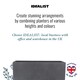 image 7 of Window Box Light Concrete Dark Grey Garden Planter L80 W17 H17.5 cm, 24 ltrs Cap.