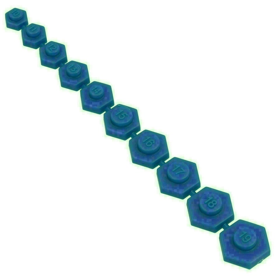 image 1 of Magnetic Socket Inserts for Metric Sockets 10mm - 19mm 10pc 6 + 12 Sided