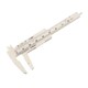 image 6 of 2Pc Plastic Vernier Calliper Set Diameter Measuring Gauge Tool Ruler 3'' 6'' UK