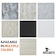 image 2 of NOVECRAFTO Vinyl Floor Tiles Self Adhesive – Peel and Stick 12x12in (30.5x30.5cm) Vinyl Flooring for Kitchen, Bathroom & Living Room – Arctic Terrazzo Design Grey | 4.65 sqm