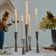 image 5 of Parker 5 Piece Candle Centerpiece - Mild Steel - L27 x W27 x H42 cm - Black | Black | 1