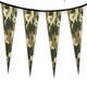 image 1 of Camo Design Party Bunting 10m with 20 Pennants