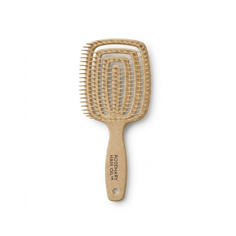 image 1 of Rosemary Hair Oil Co Scalp Soothe Essential Detangling Brush