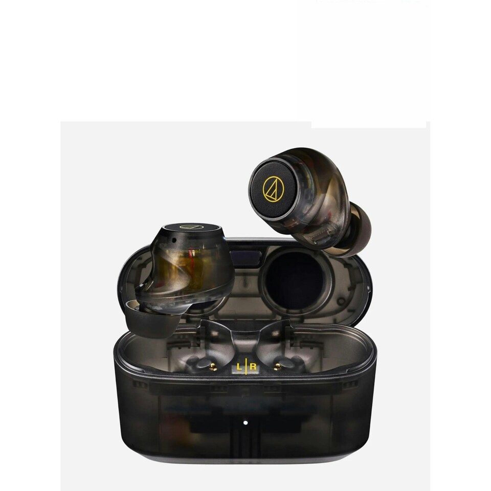 image 1 of Audio-Technica ATH-CKS30TW+ Wireless Earbuds Black