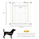 image 9 of PawHut Pressure Fit Safety Gate Auto Closing Door 2 Lock 74-80cm
